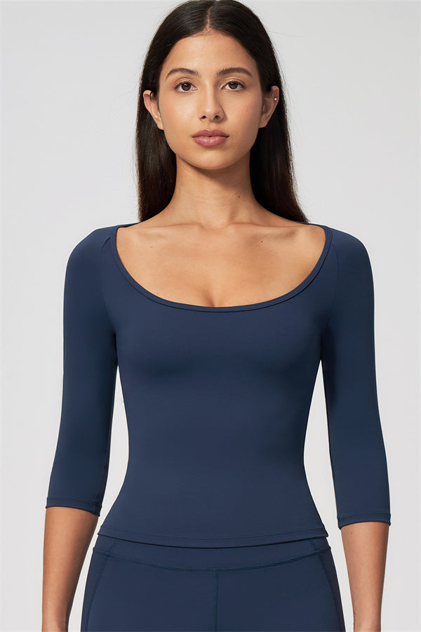 The RiseFit Half-Sleeve T-Shirt Straight Leg Pants 2-Piece Set