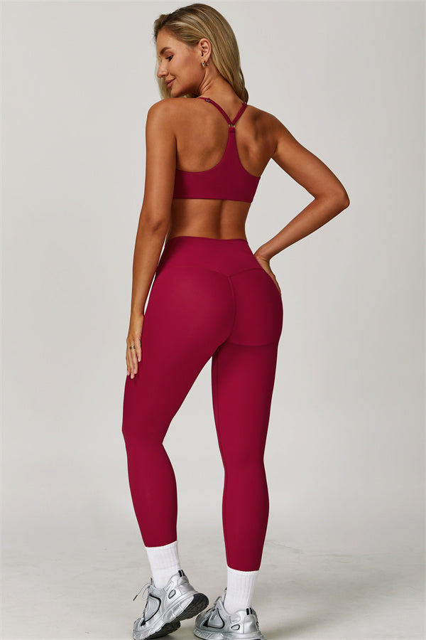 The Refresh Jacket Sports Bra Leggings 3-Piece Set