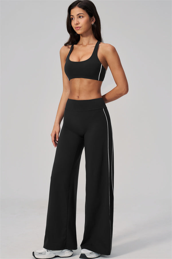 The Breathe Sports Bra Straight Leg Pants 2-Piece Set