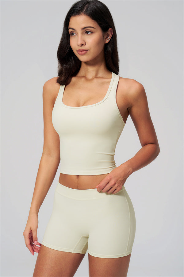 The Revive Crop Top Shorts 2-Piece Set