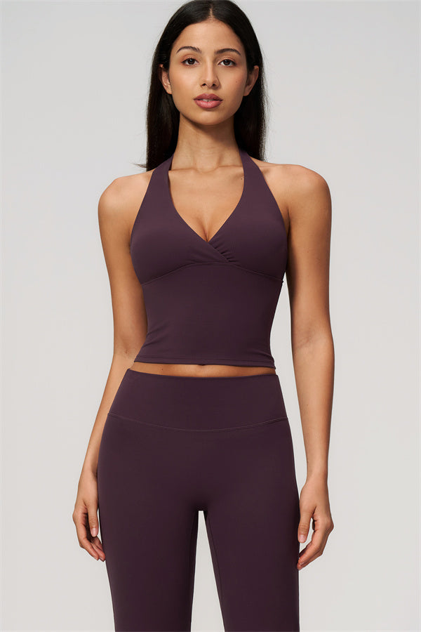 The Lox Crop top Flared Leggings 2-Piece Set
