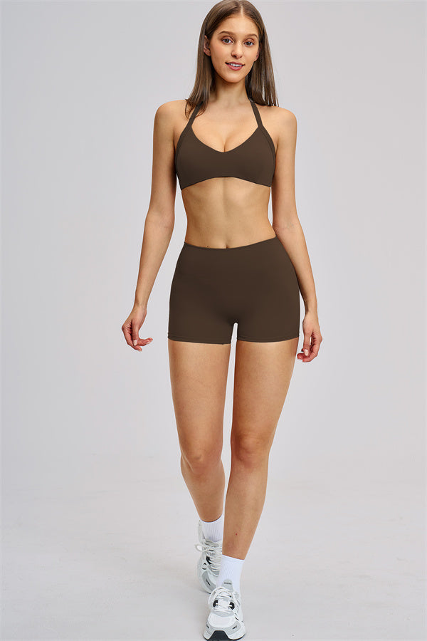 The Zestful Sports Bra Shorts 2-Piece Set