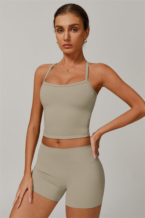 Athena Celeste Crop Vest