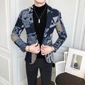 Youth Casual Long Suit Jacket in Fashion Trend