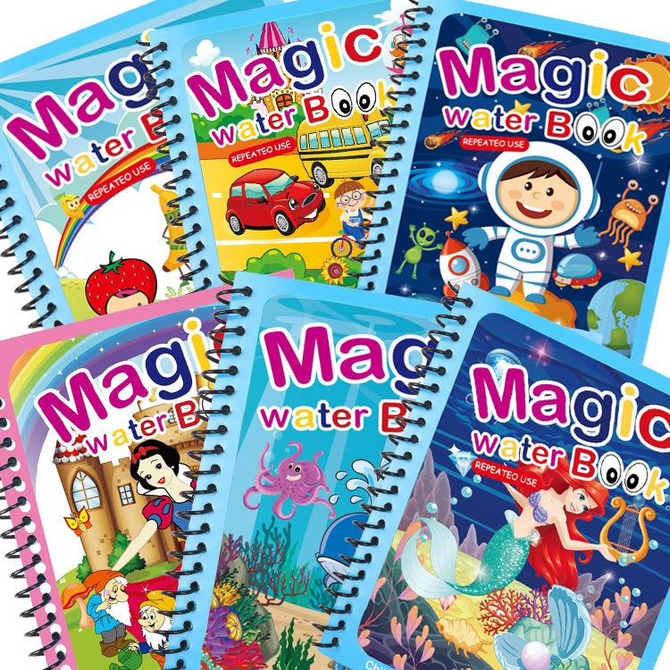 Children's Diy Magic Water Picture Book