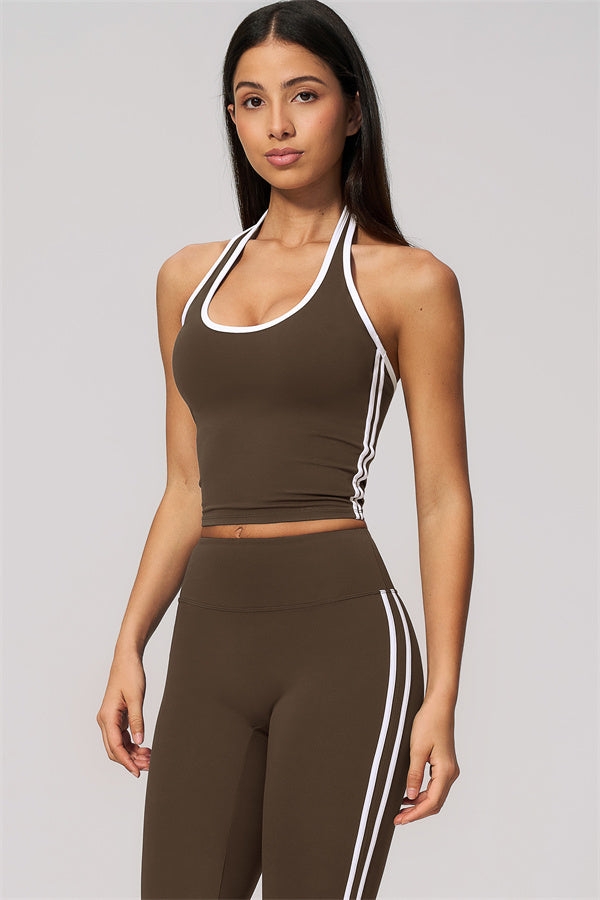The Onyx Tank Top Capri Leggings 2-Piece Set
