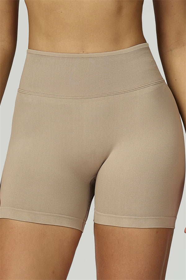 The Prime Long Sleeve Crop Top Shorts 2-Piece Set