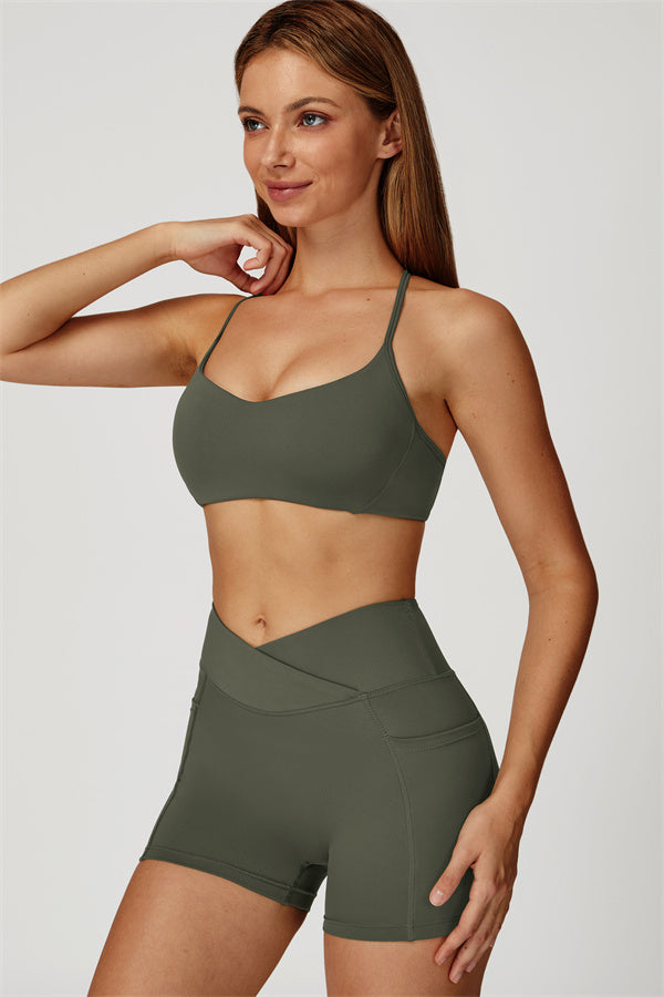 The Propel Sports Bra Shorts 2-Piece Set