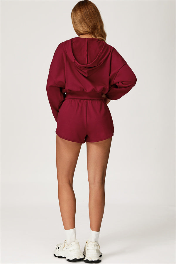 The Glacier Crop Hoodie