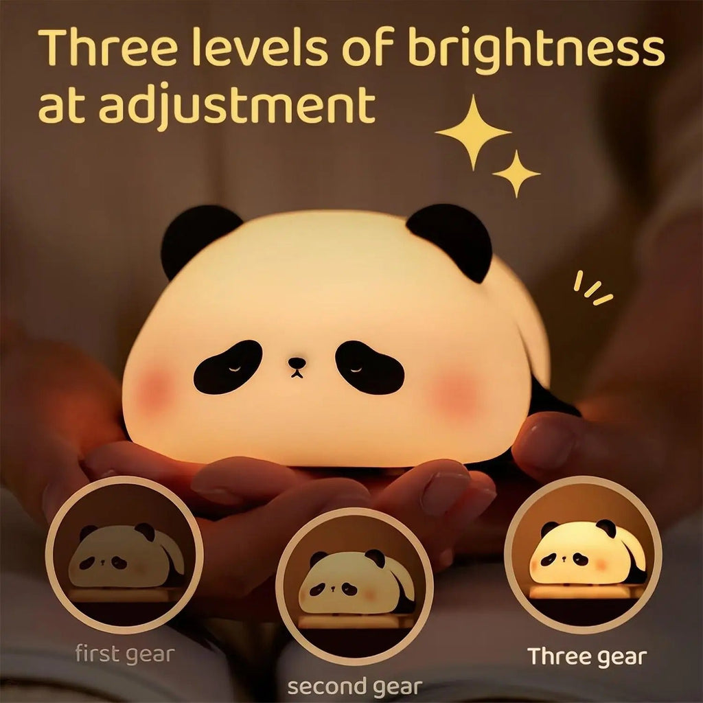 Silicone Soft Light Eye Protection Pat Small Night Lamp