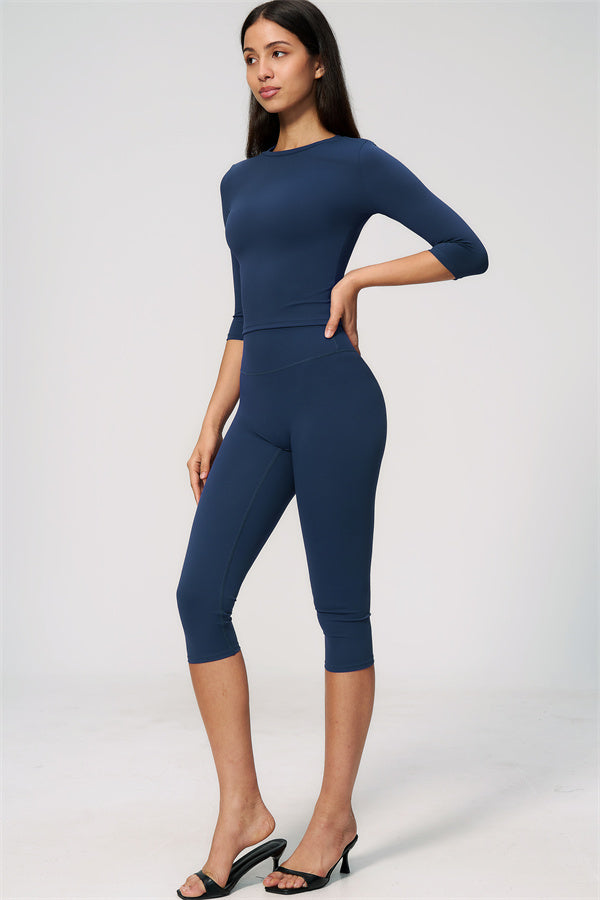The Natalia Half-Sleeve Top