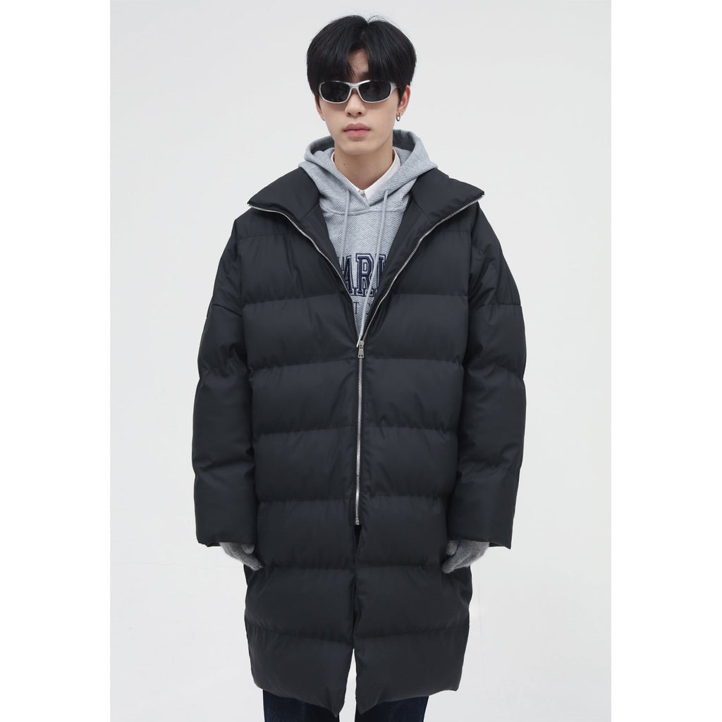 Loose And Simple Mid-length Personality Ins Tide Brand Cotton Jacket