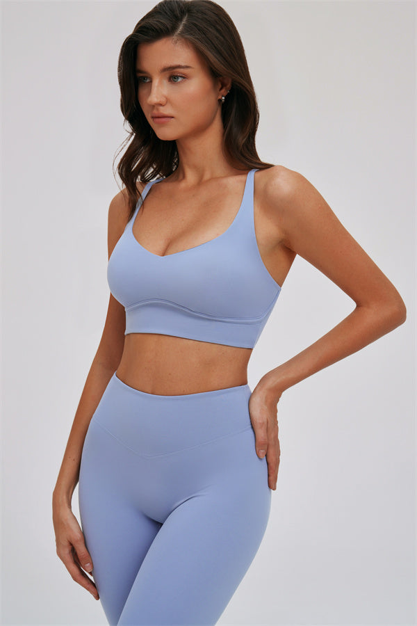 The Kinetic Cross Back Sports Bra Leggings 2-Piece Set