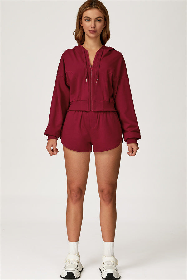 The Glacier Crop Hoodie