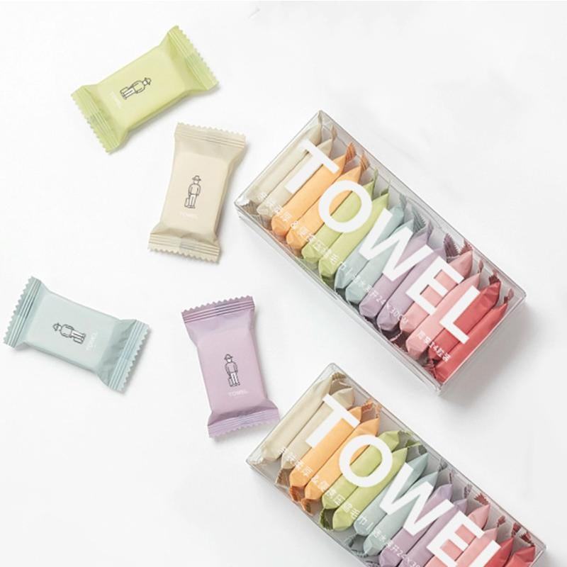 Compressed Towel Portable Pure Cotton Disposable Face Washing