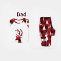 European And American Deer Head Print Parent-child Home Service Suit