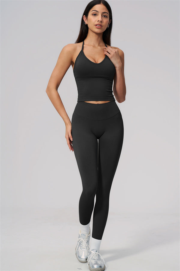 The Camille Crop Top Leggings 2-Piece Set