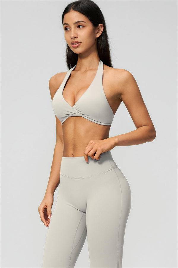 The Lox Sports Bra Flared Leggings 2-Piece Set