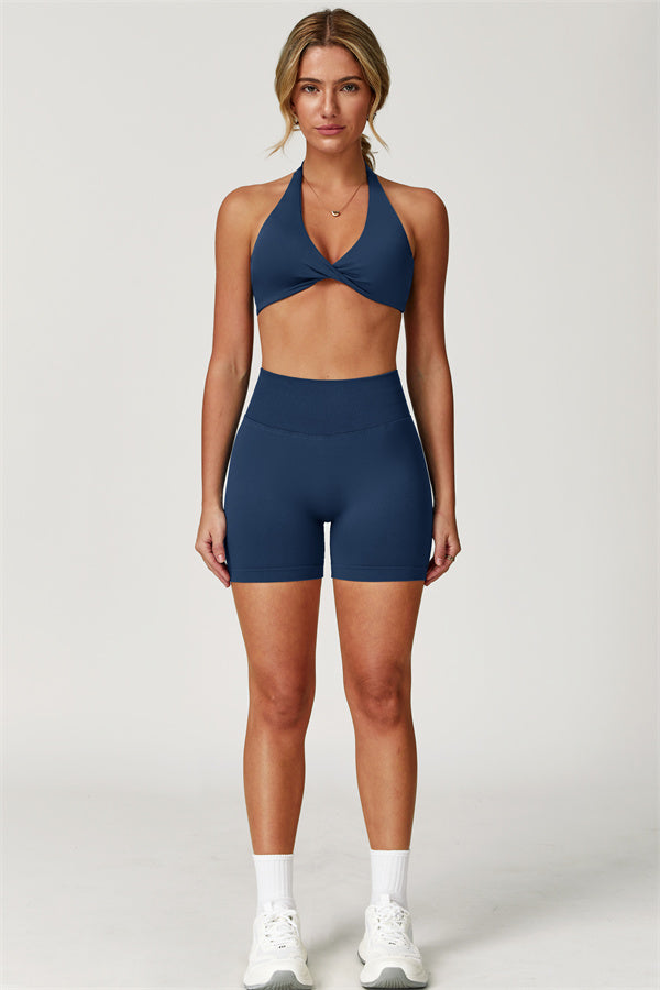 The Elara Sports Bra Shorts 2-Piece Set