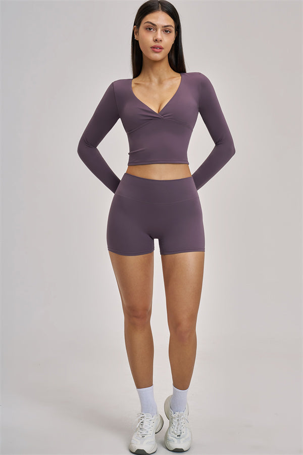 The Swoon Long Sleeve Crop top