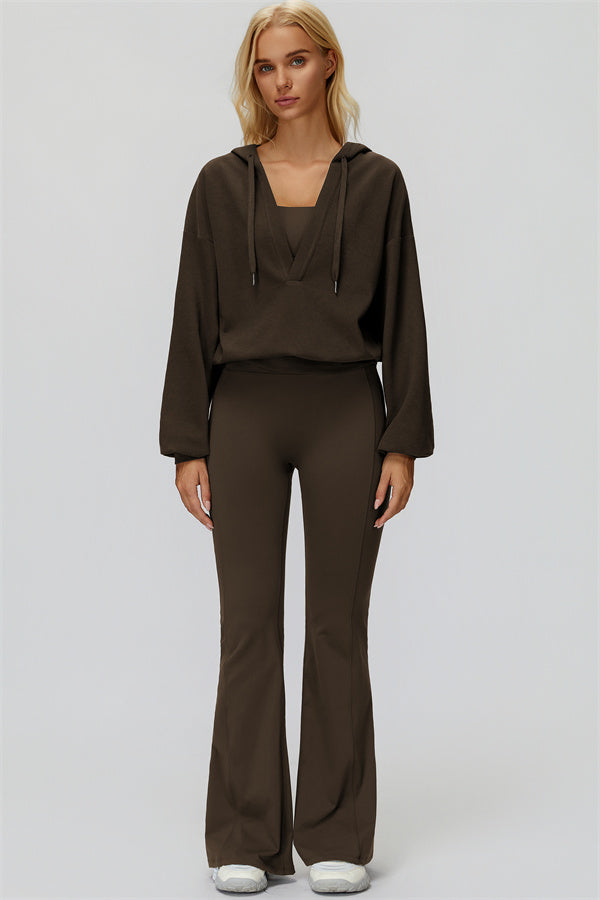 The Fyra V-Neck Hoodie