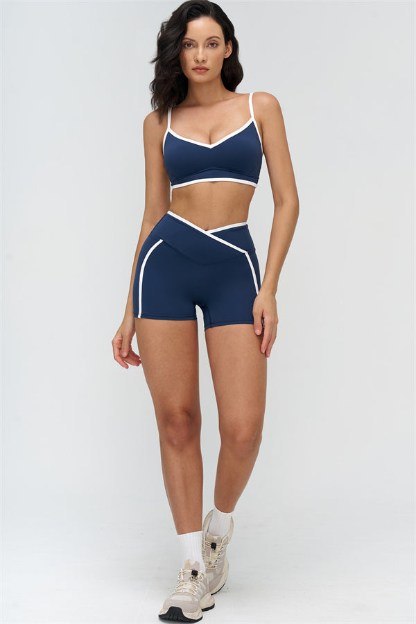 The Crave Contrast Sports Bra