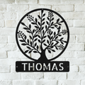 Family Tree Personalized Gifts - Custom Metal Sign