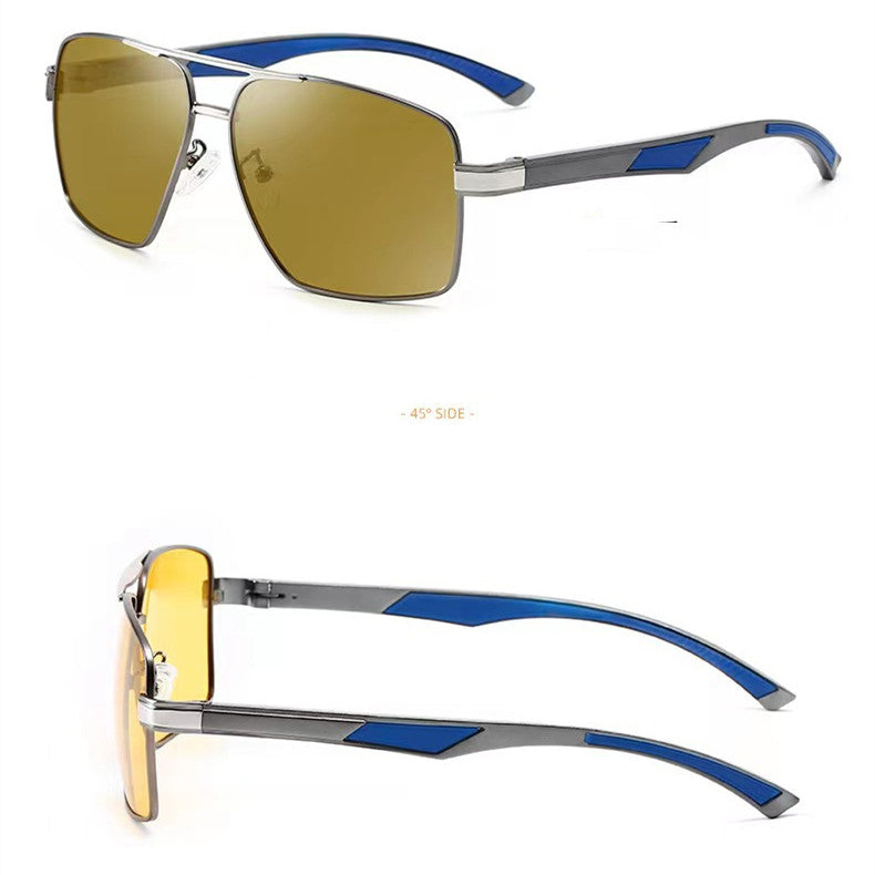 New V Men's Night Vision Polarized Sunglasses