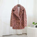 Women's Fur Coat Winter Loose Short Windbreaker Jacket