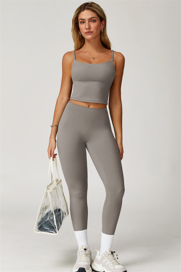 The Agile Crop Top Leggings 2-Piece Set
