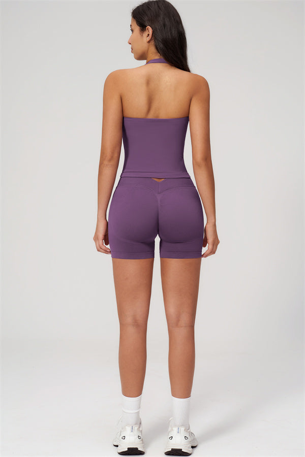 The Empower Halter Crop Top