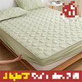 Non-slip Simmons Mattress Protective Cover Dustproof Bedspread Three-piece Set