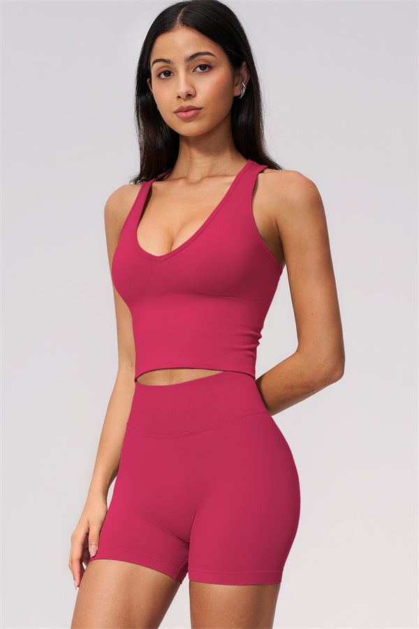 The Allure Crop Top Shorts 2-Piece Set