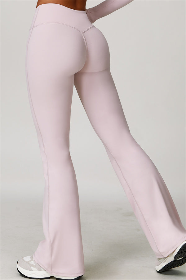 The Lavish Sports Bra Flared Leggings 2-Piece Set