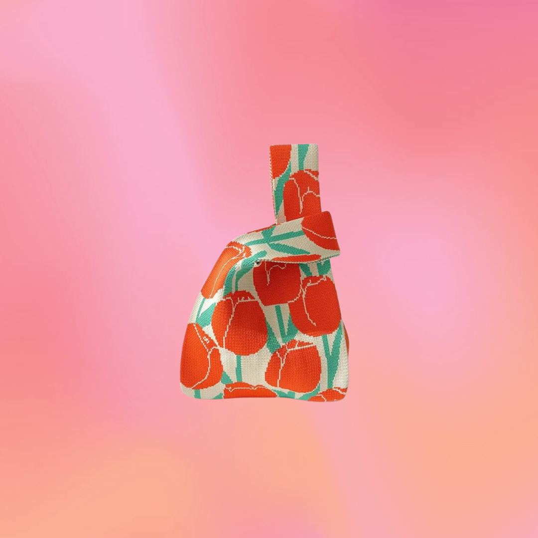 Colorful Knit Bag