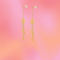 Dangling Star Titanium Earrings