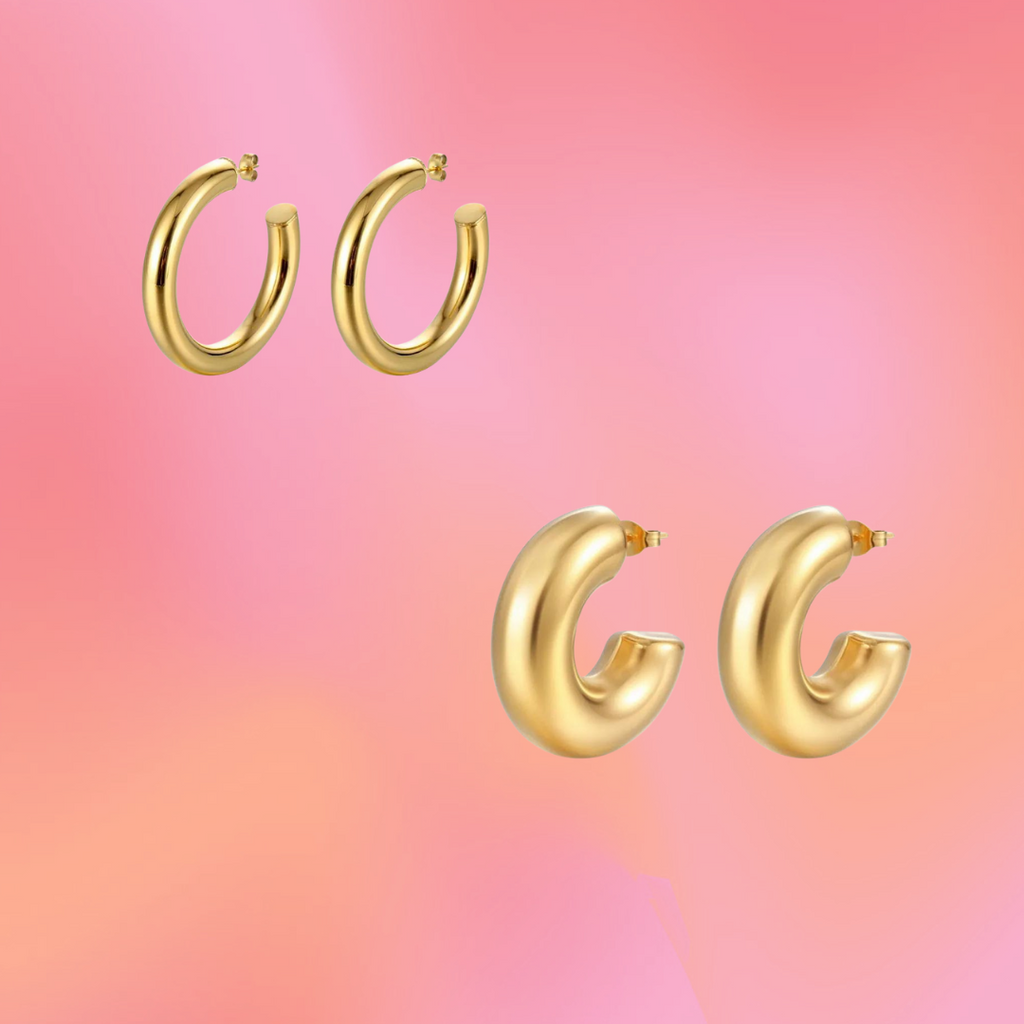 Not So Basic Titanium Hoops