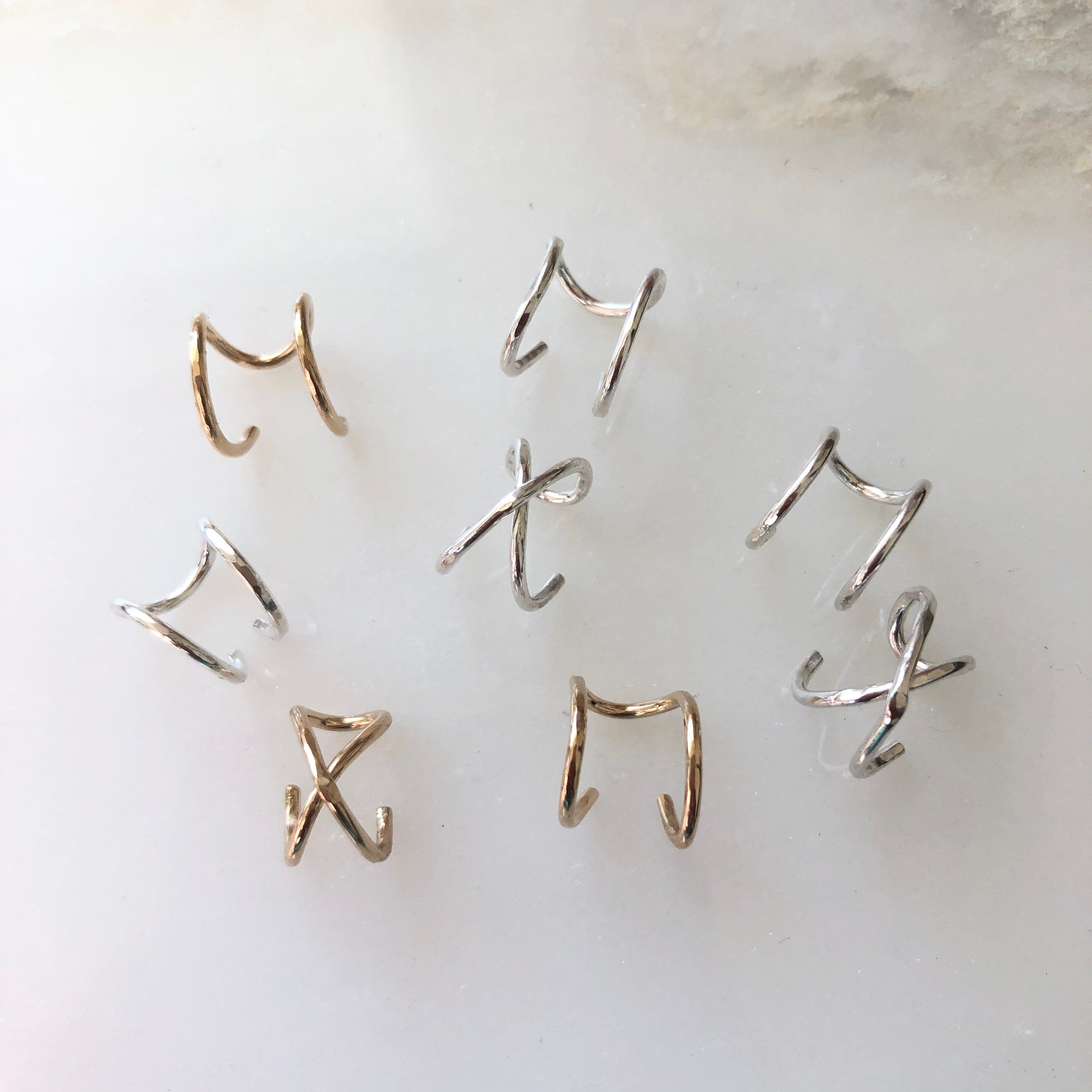 Double Bar Ear Cuff
