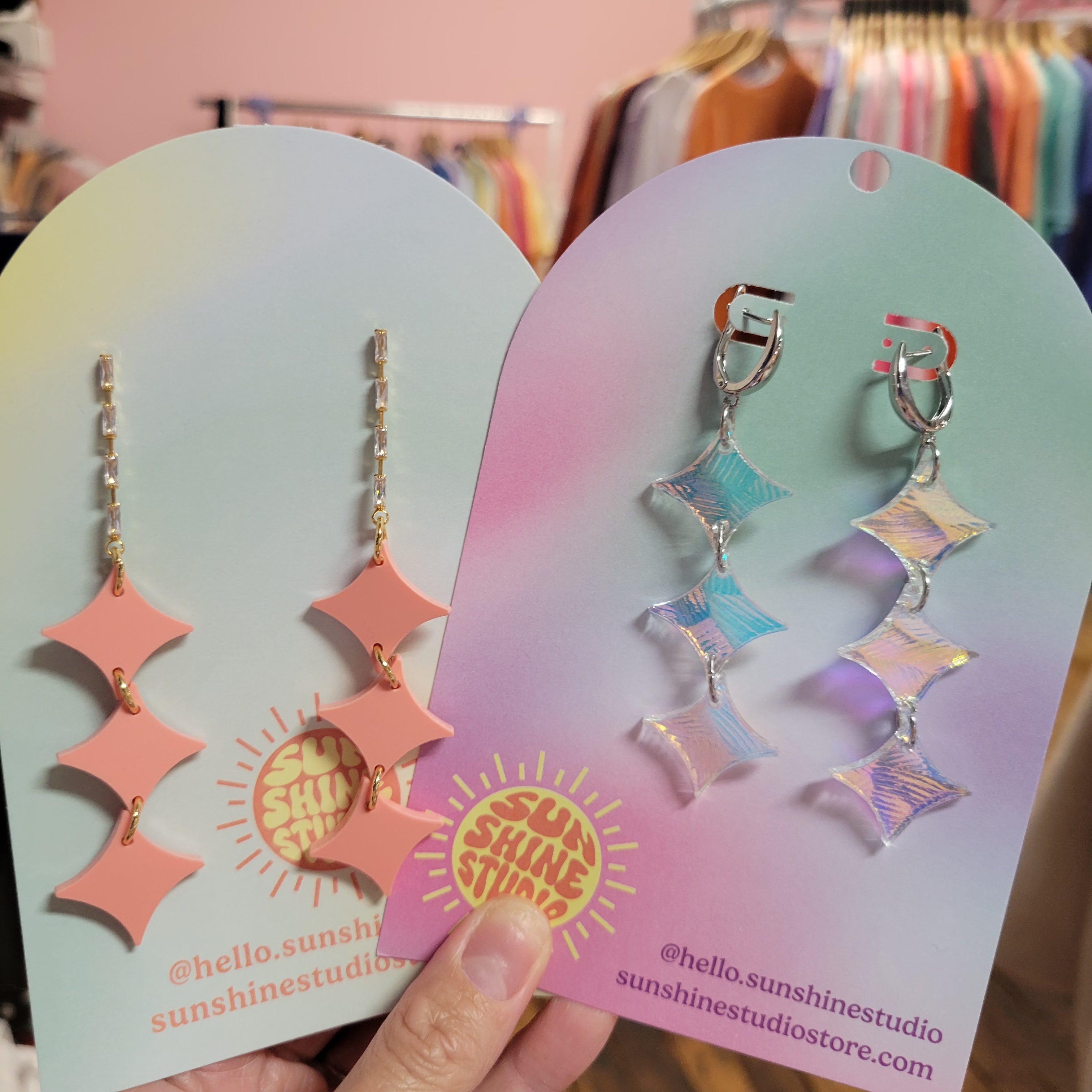 Hopelessly Devoted - Statement Earrings