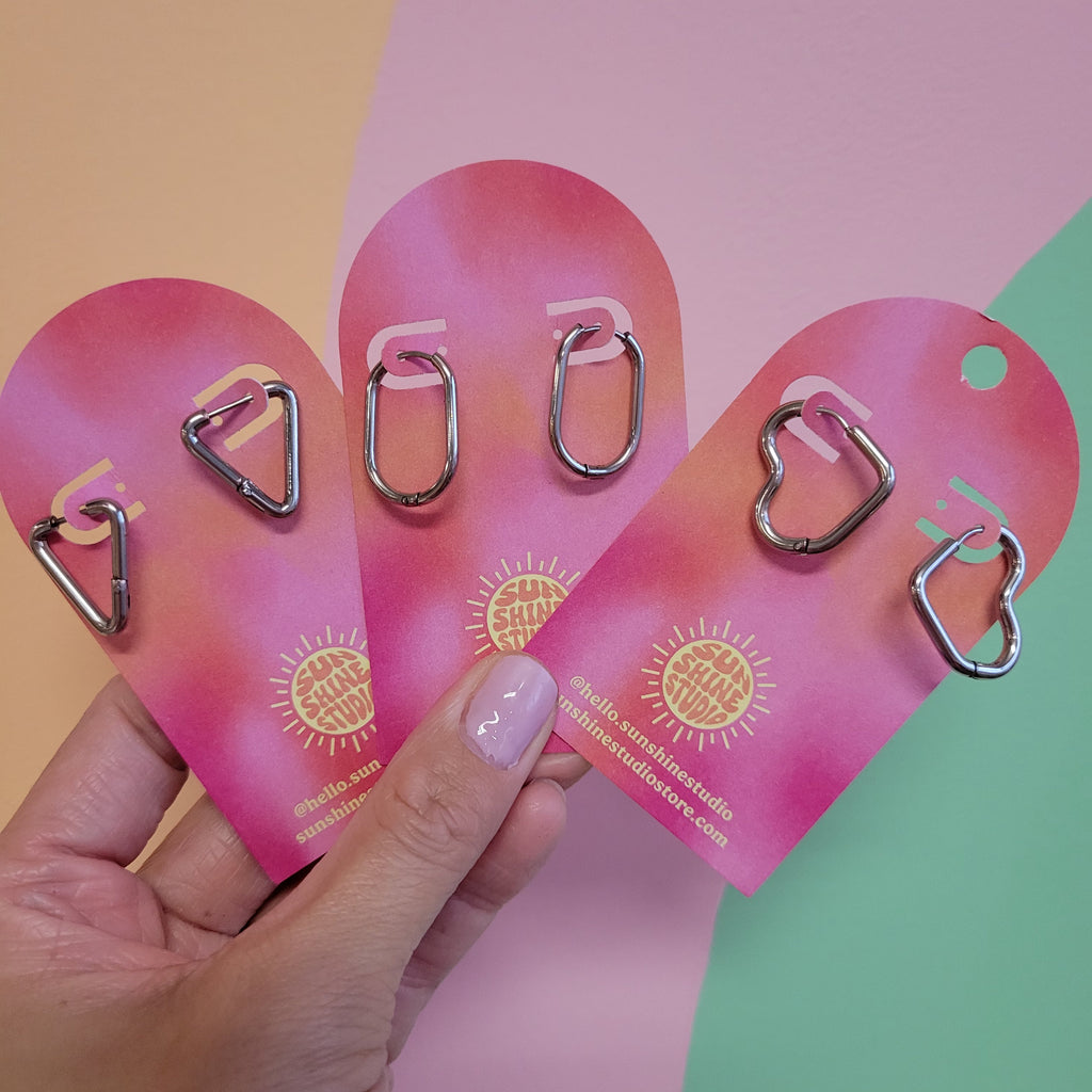 Stainless Steel Shape Hoops