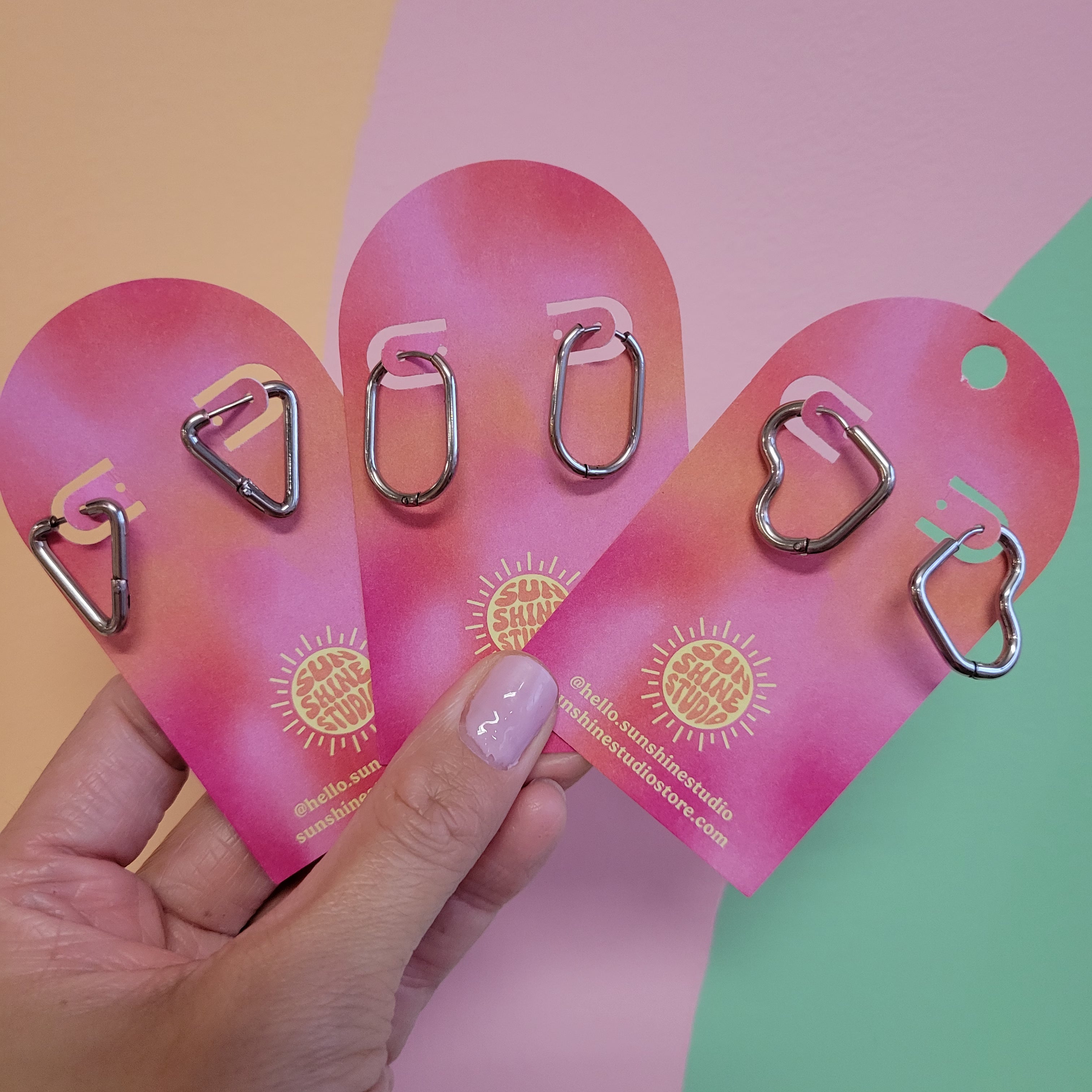 Stainless Steel Shape Hoops