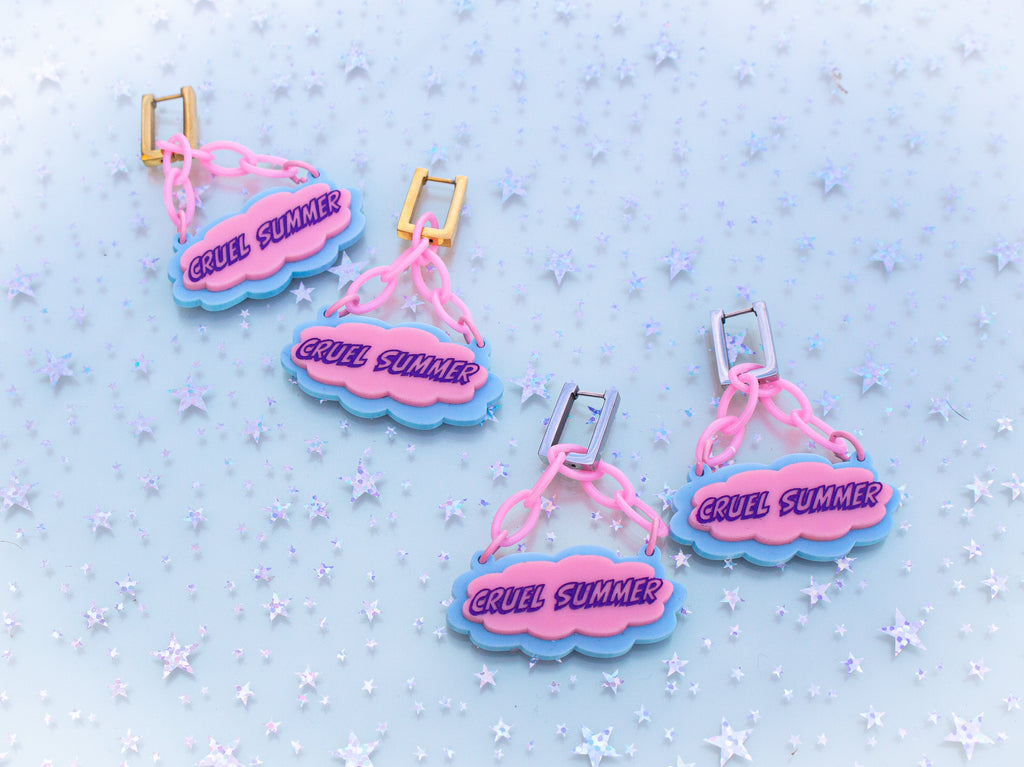 Cruel Summer (2 in 1) Taylor Swift Earrings