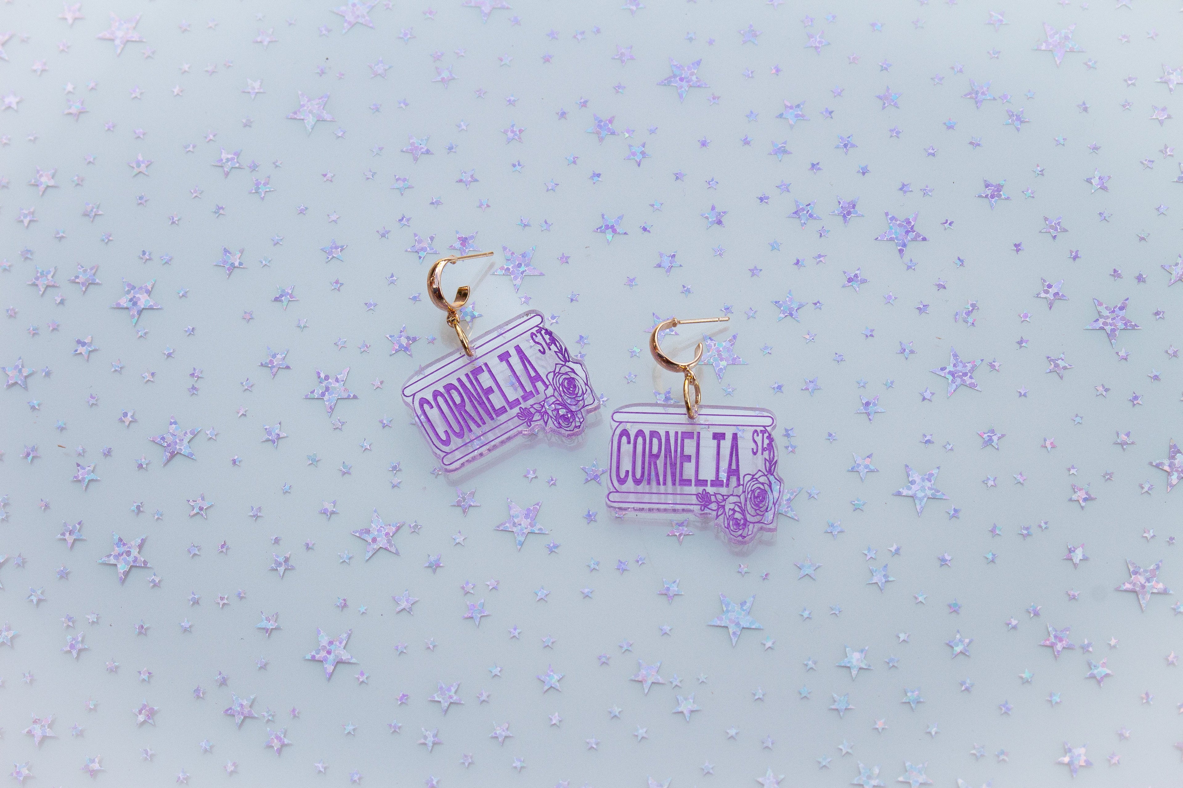 Taylor Swift Cornelia Street Earrings