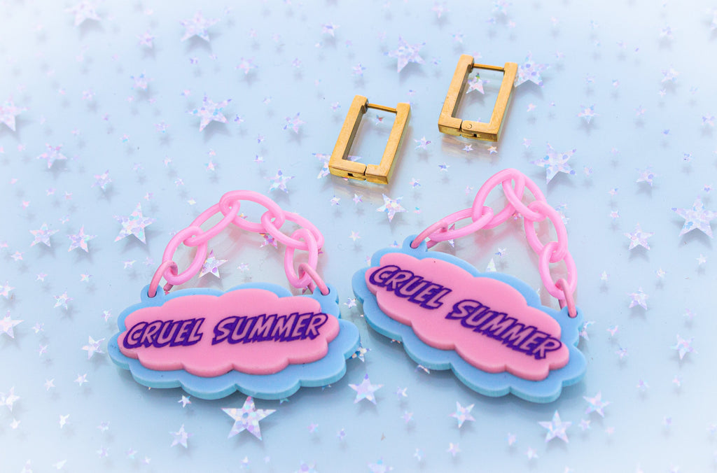 Cruel Summer (2 in 1) Taylor Swift Earrings