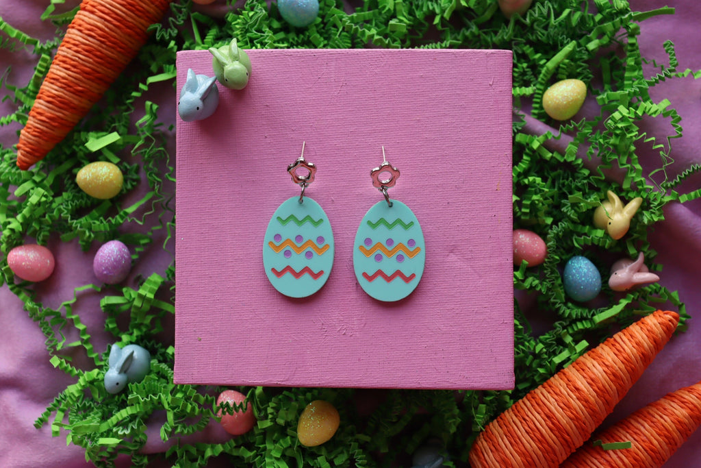 Pastel Teal Eggs