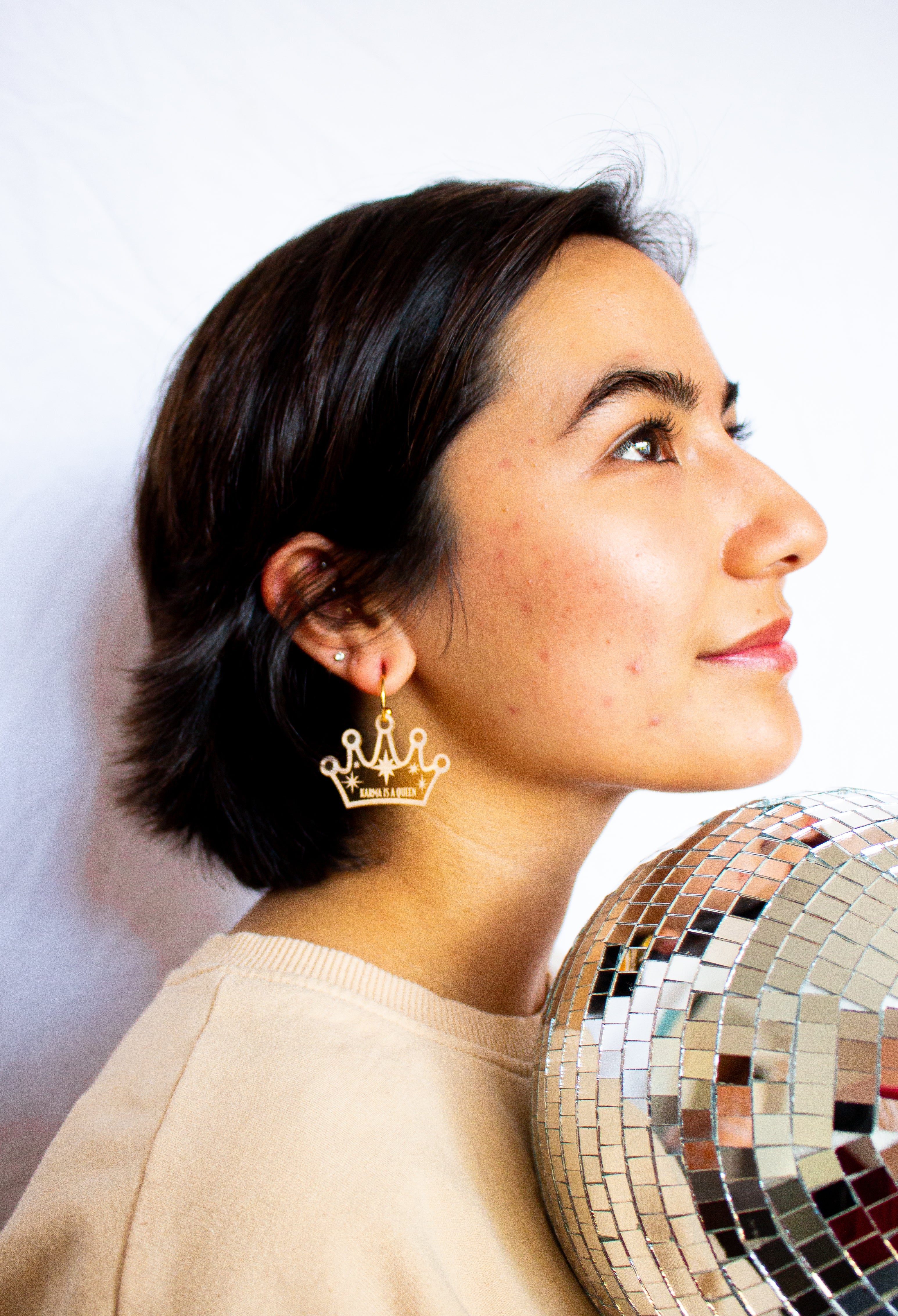 Karma is a Queen Taylor Swift Earrings