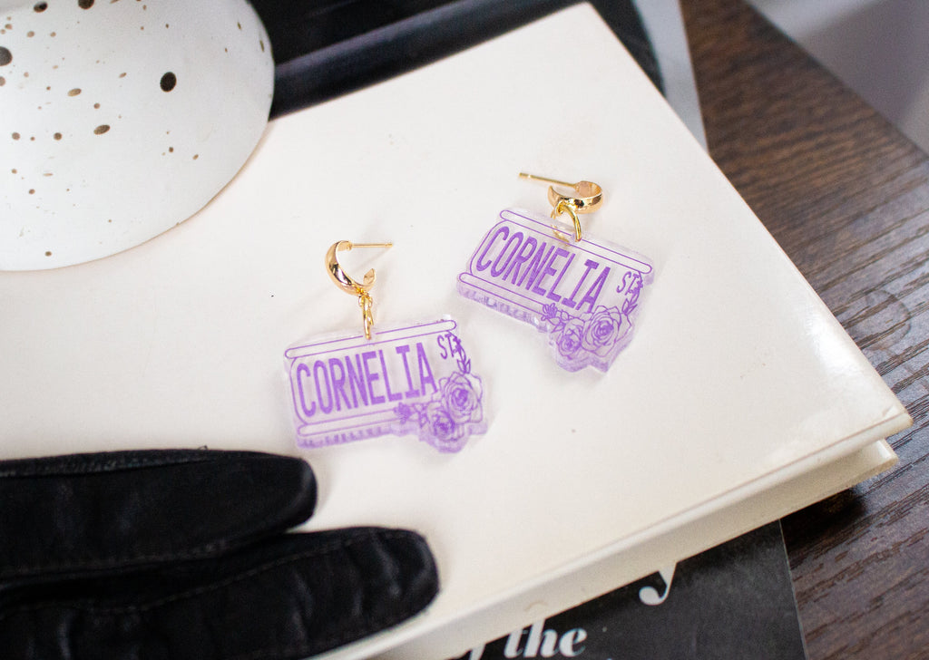Taylor Swift Cornelia Street Earrings