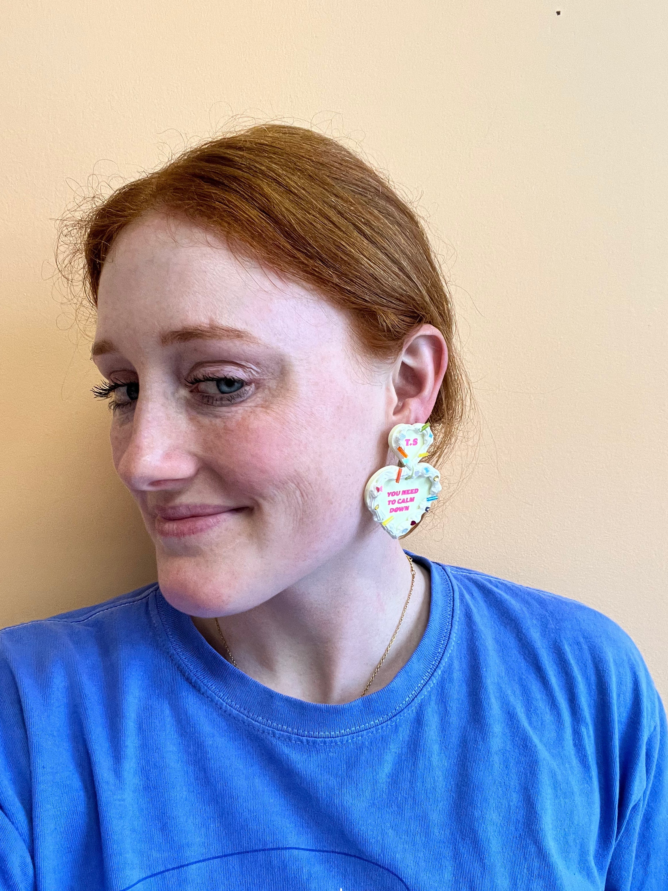 You Need To Calm Down Cake Taylor Swift Earrings