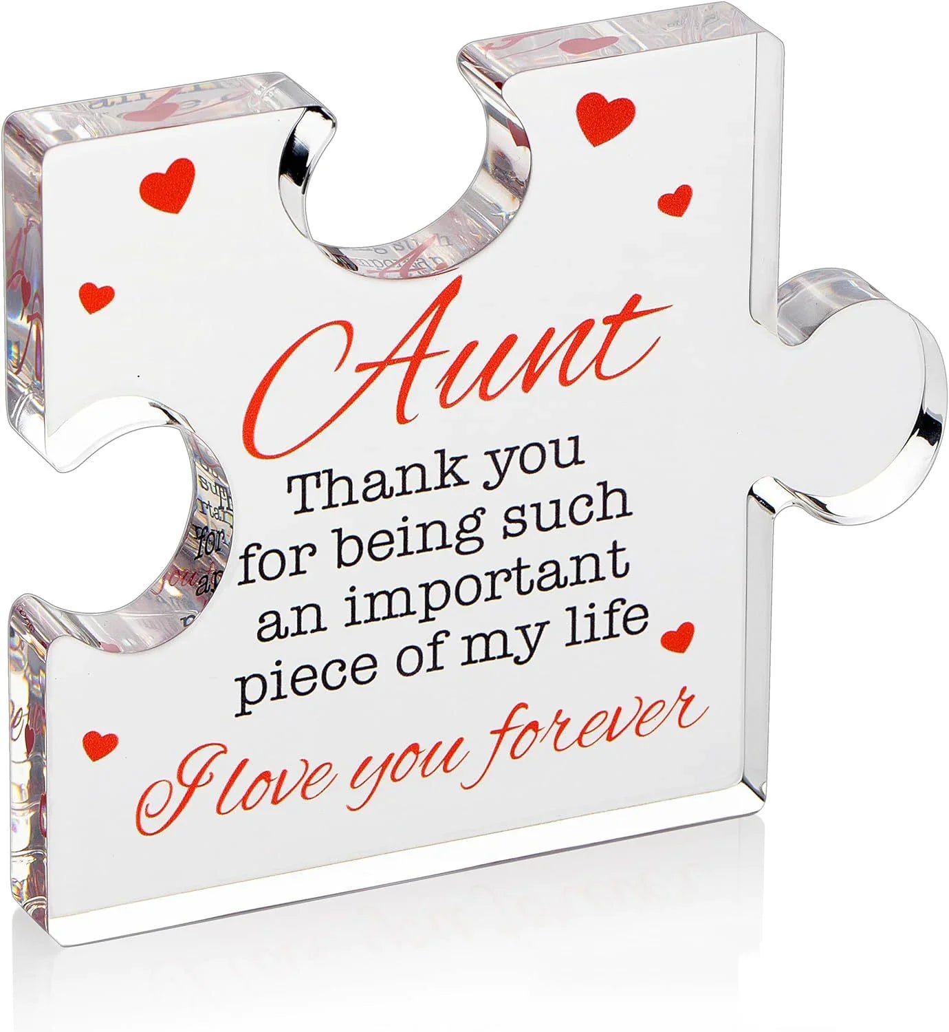 Transparent Acrylic Artware Desktop Decoration