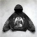Urban Vibe Hooded Y2K Streetwear Sweatshirt